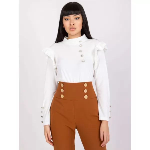  Dámská halenka ITALY MODA DHJ-BZ-6533A.44P WHITE 