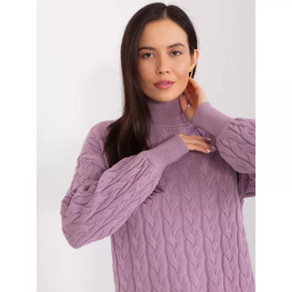  Dámský svetr WOOL FASHION ITALIA AT-SW-2348.88 BRIGHT PURPLE 