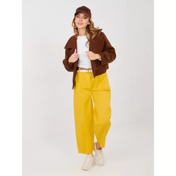  Dámské kalhoty ITALY MODA IT-SP-FL10125.80 YELLOW 