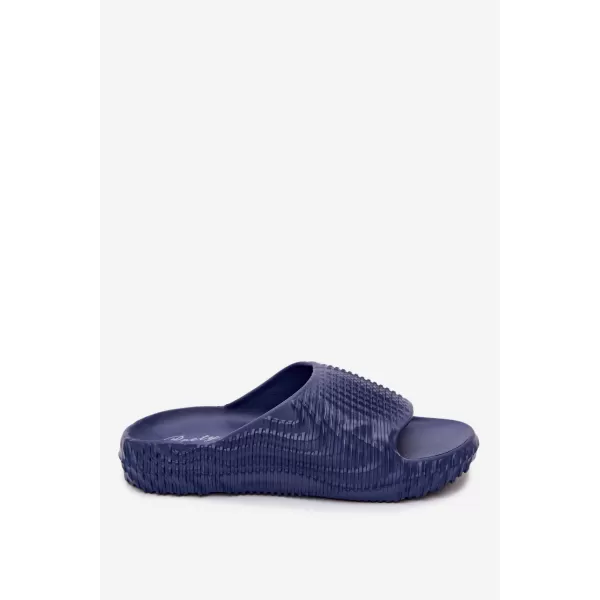  Pánské pantofle BOTO 56151 NAVY 