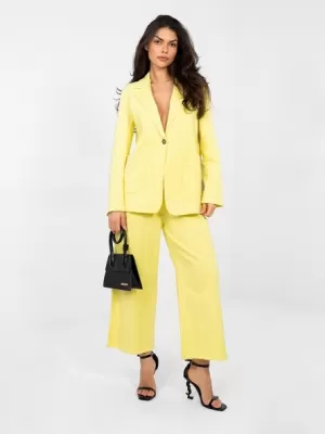 Dámská bunda RUE PARIS IT-MA-FL7703.21P BRIGHT YELLOW