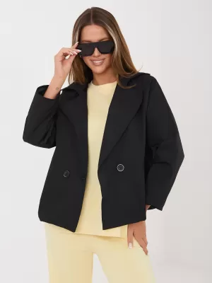 Dámská bunda RUE PARIS IT-KR-FL8897KSM.02 BLACK