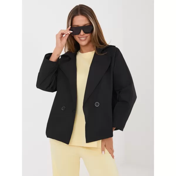  Dámská bunda RUE PARIS IT-KR-FL8897KSM.02 BLACK 