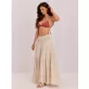 Dámská sukně ITALY MODA IT-SD-FL9357MSL.52 LIGHT BEIGE