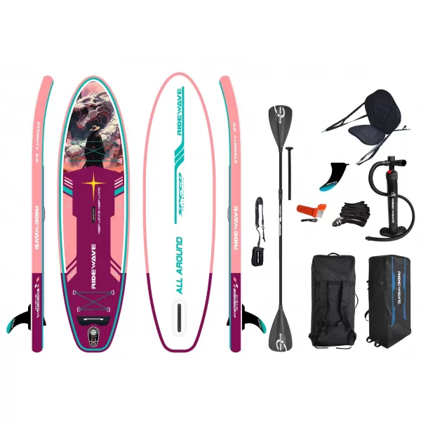  Paddleboard RIDEWAVE BLAZEBRAND 9'6'' COMBO 