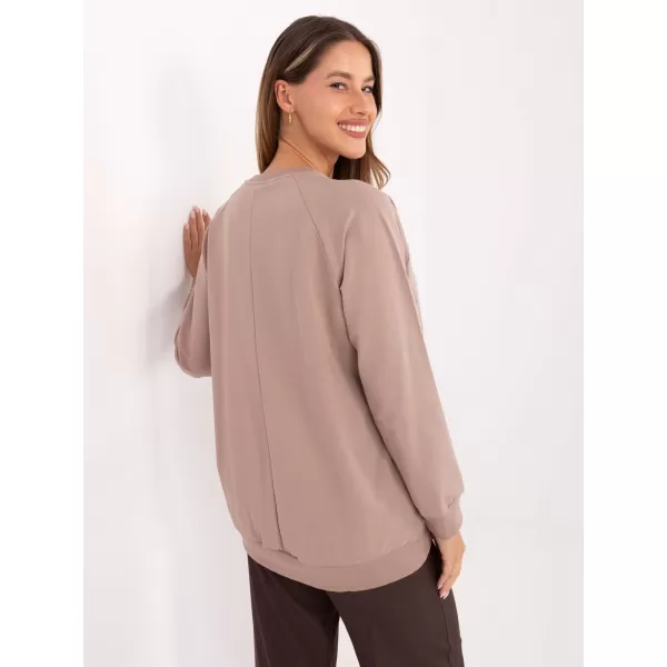  Dámská halenka RELEVANCE RV-BZ-A876.52 DARK BEIGE 