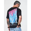Pánské tričko OMBRE OM-TSPT-0283 BLACK