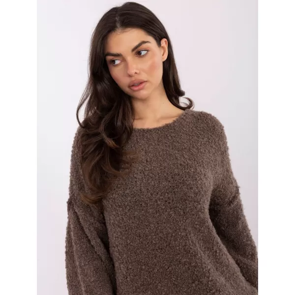  Dámský svetr ITALY MODA IT-SW-72806.75 BROWN 