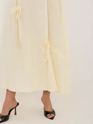 Dámská sukně ITALY MODA IT-SD-3061.68 BRIGHT YELLOW