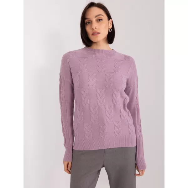  Dámský svetr WOOL FASHION ITALIA AT-SW-2340.43 VIOLET 