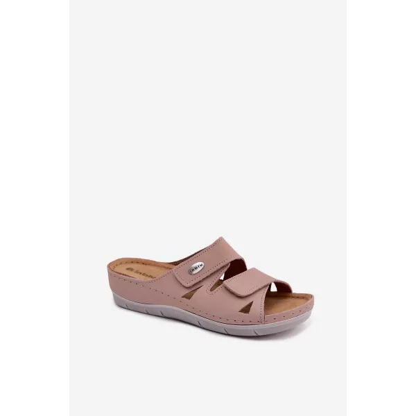  Dámské pantofle INBLU OE0001GU PINK 