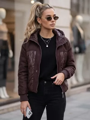 Dámská bunda DSTREET BORDOVÁ