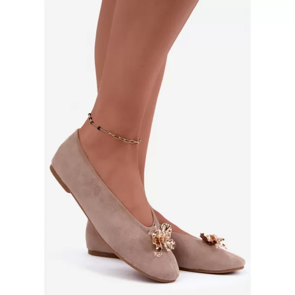  Dámské baleríny BOTO QQ-309 BEIGE 