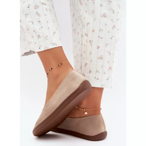  Dámské baleríny BOTO 9877 BEIGE 