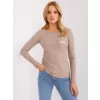 Dámská halenka RELEVANCE RV-BZ-9156.07 DARK BEIGE