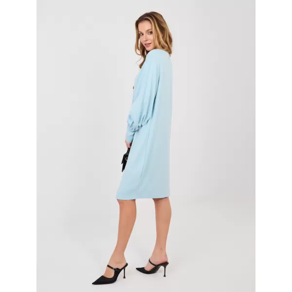  Dámské šaty RUE PARIS RV-SK-A1059.17 LIGHT BLUE 