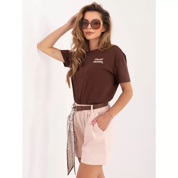  Dámské kraťasy ITALY MODA IT-SN-FL10552SPL.49 BRIGHT PINK 