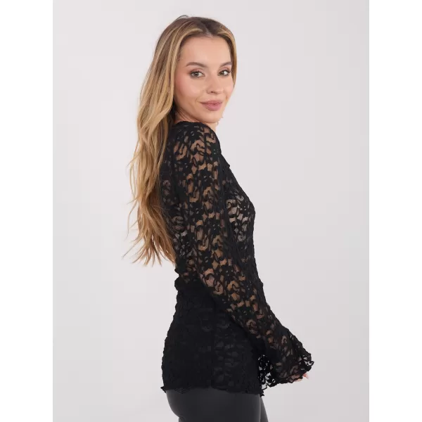  Dámská halenka FACTORY PRICE PM-BZ-SF128.50 NOIRE 