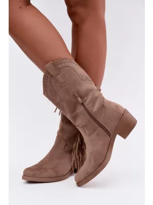 Dámské boty BOTO LQ-158 KHAKI