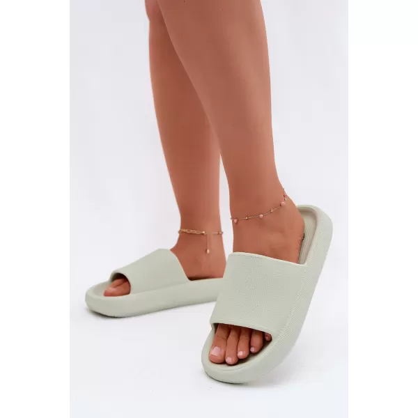  Dámské pantofle BOTO 24SD97-4878 GREEN 