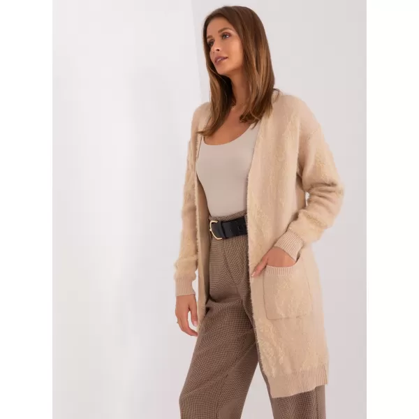  Dámský svetr WOOL FASHION ITALIA AT-SW-234501.00P BEIGE 