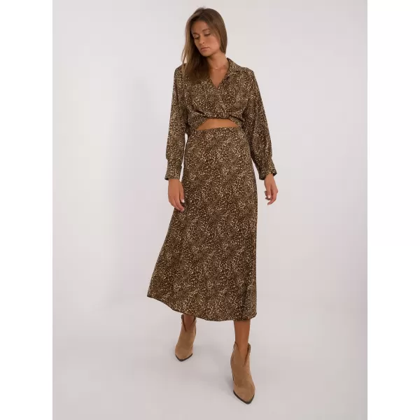  Dámský set ITALY MODA DHJ-KMPL-19586-1.53 DARK BEIGE 