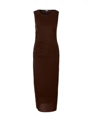 Dámské šaty URBAN CLASSICS TB8183 BROWN
