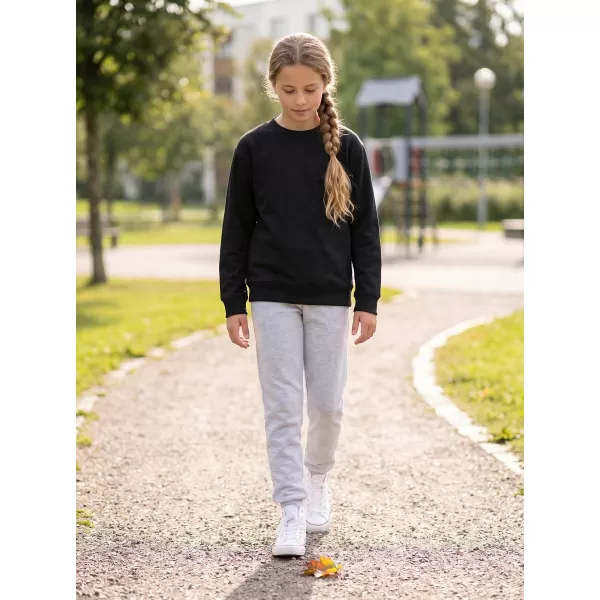  Dětská mikina MALFINI CREW 427 ČERNÁ 