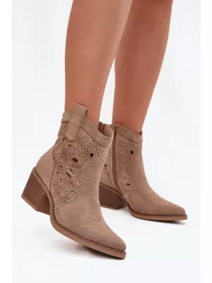 Dámské boty BOTO 25BT02-9452 FANGO/BEIGE
