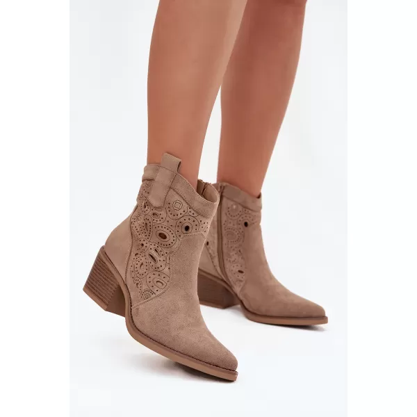  Dámské boty BOTO 25BT02-9452 FANGO/BEIGE 