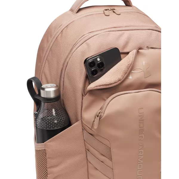  Batoh UNDER ARMOUR HUSTLE PRO 6.0 BACKPACK 1384671-201 HNĚDÁ 
