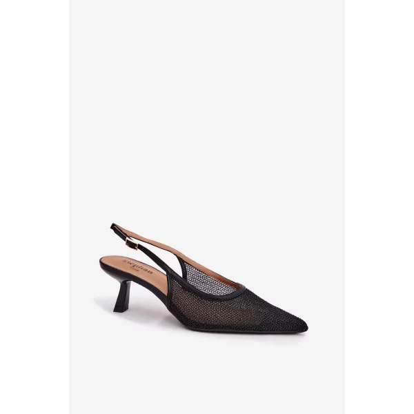  Dámské sandály BOTO QQ-213 BLACK 