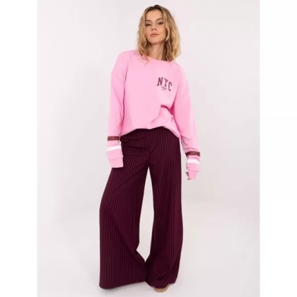  Dámská mikina FACTORY PRICE MJ-BL-H2496.27 BRIGHT PINK 