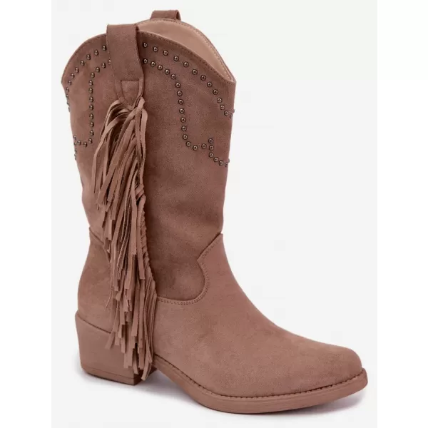  Dámské boty BOTO LQ-158 KHAKI 