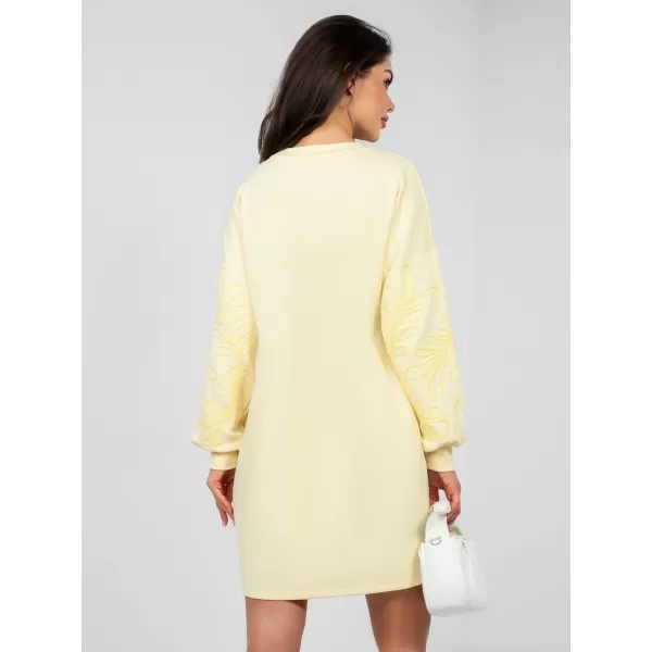  Dámské šaty RUE PARIS RV-SK-A1064.09 BRIGHT YELLOW 