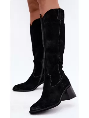 Dámské kovbojky VINCEZA 133103 BLACK