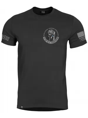 Pánské triko PENTAGON AGERON VIS ET HONOR K09012-VH BLACK