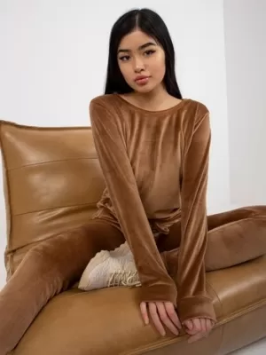 Dámský set RUE PARIS RV-KMPL-6083.05 CAMEL