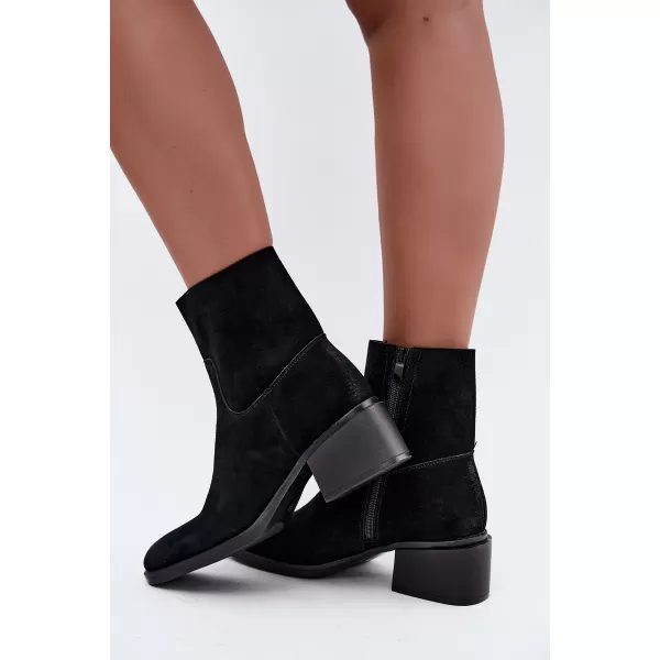  Dámské kotníkové boty BOTO 9624 BLACK 