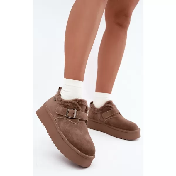  Dámské sněhule BIG STAR SHOES UU274318 BEIGE 