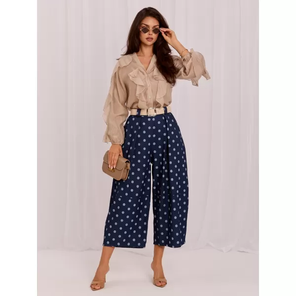  Dámské kalhoty FACTORY PRICE IT-SP-97810.30 NAVY 