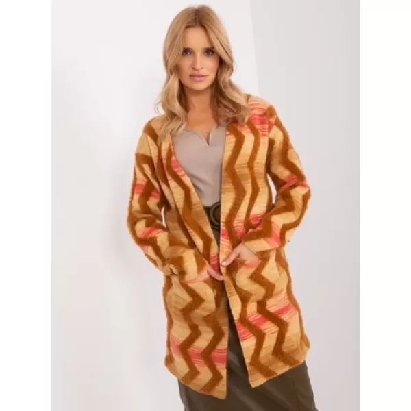  Dámský svetr WOOL FASHION ITALIA AT-SW-234701.34 CAMEL 