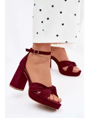 Dámské sandály BOTO P-1444 RED