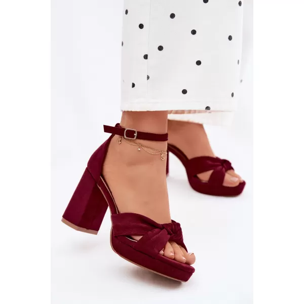 Dámské sandály BOTO P-1444 RED 
