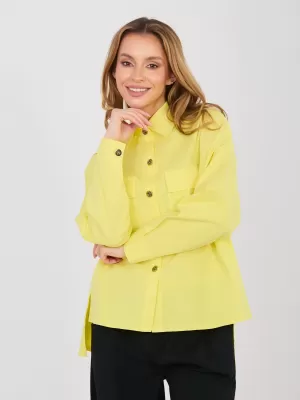 Dámská košile ITALY MODA IT-KS-FL9968.28 YELLOW