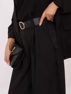 Dámské kalhoty ITALY MODA MI-SP-62440.56 NOIRE