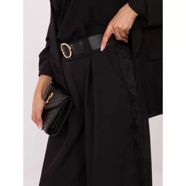  Dámské kalhoty ITALY MODA MI-SP-62440.56 NOIRE 