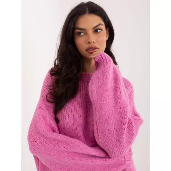  Dámský svetr ITALY MODA MI-SW-1909.68 DARK PINK 