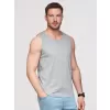 Pánské tílko OMBRE OM-TSBT-0272 GREY MELANGE