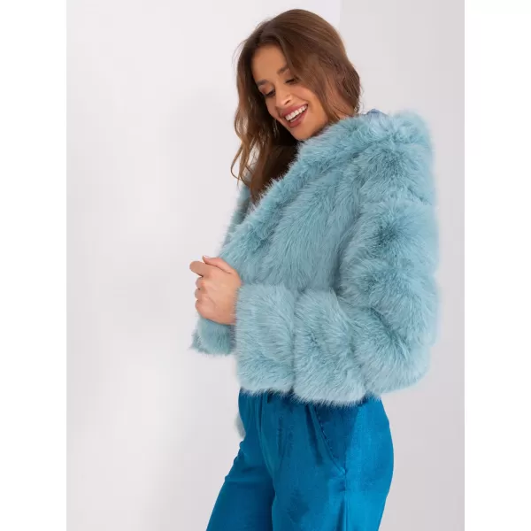  Dámská bunda WOOL FASHION ITALIA AT-KR-2378.97P MINT 
